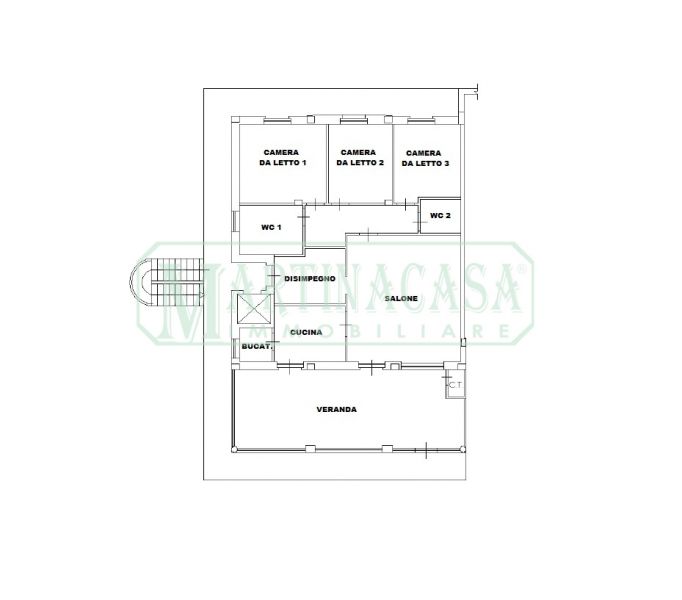 PLANIMETRIA ABITAZIONE 